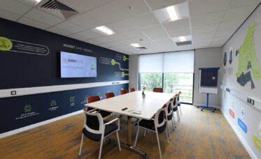 Meeting room 3 at the RaisE Business Centre