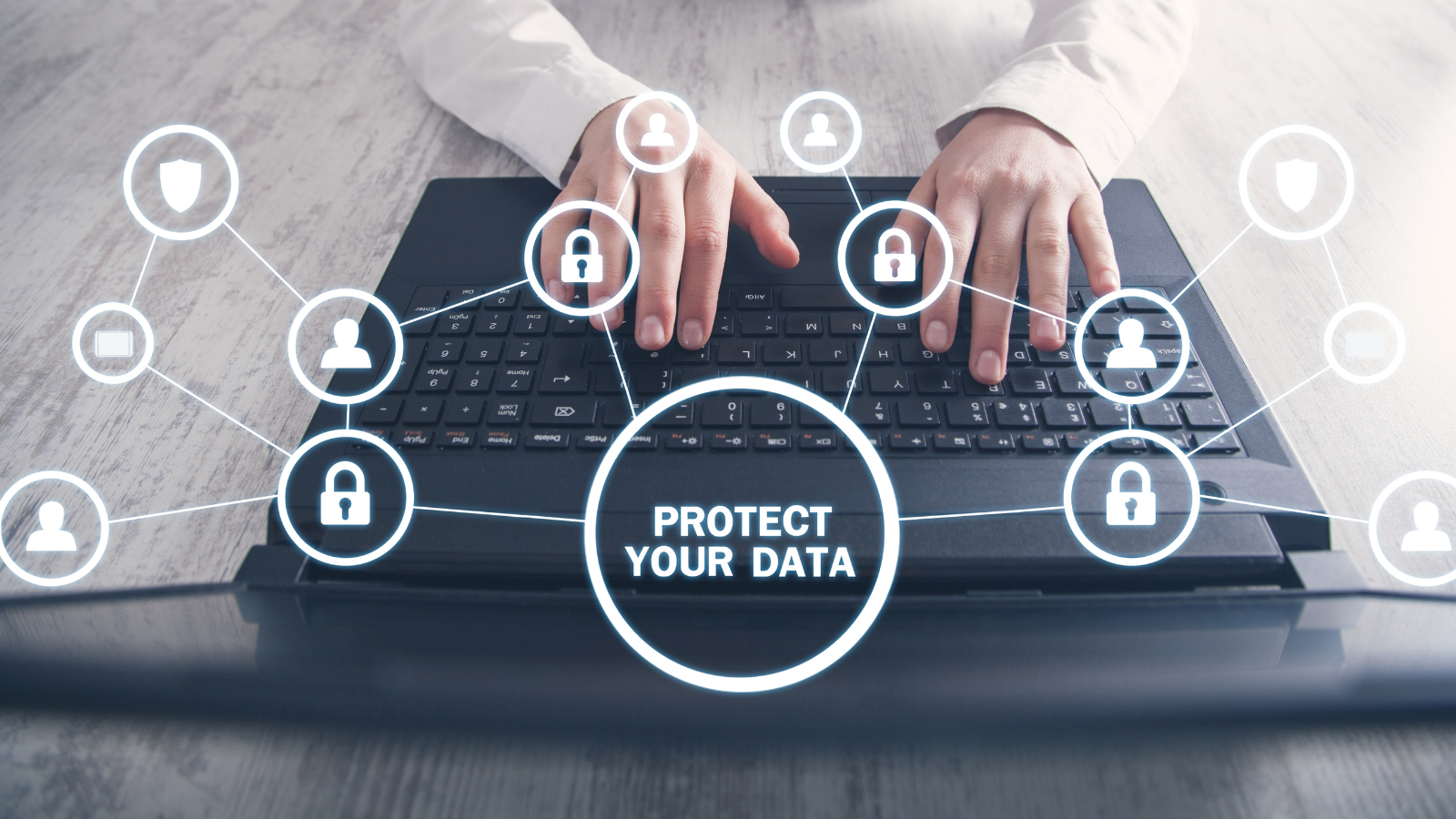 Image showing protect your data