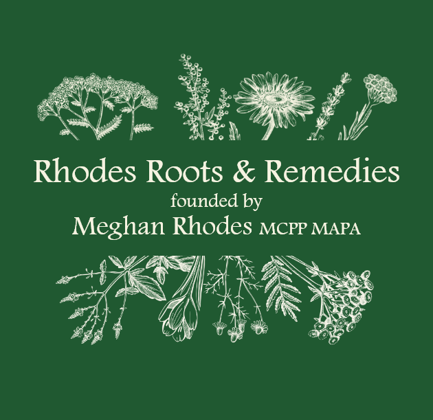 Rhodes Roots & Remedies graphic