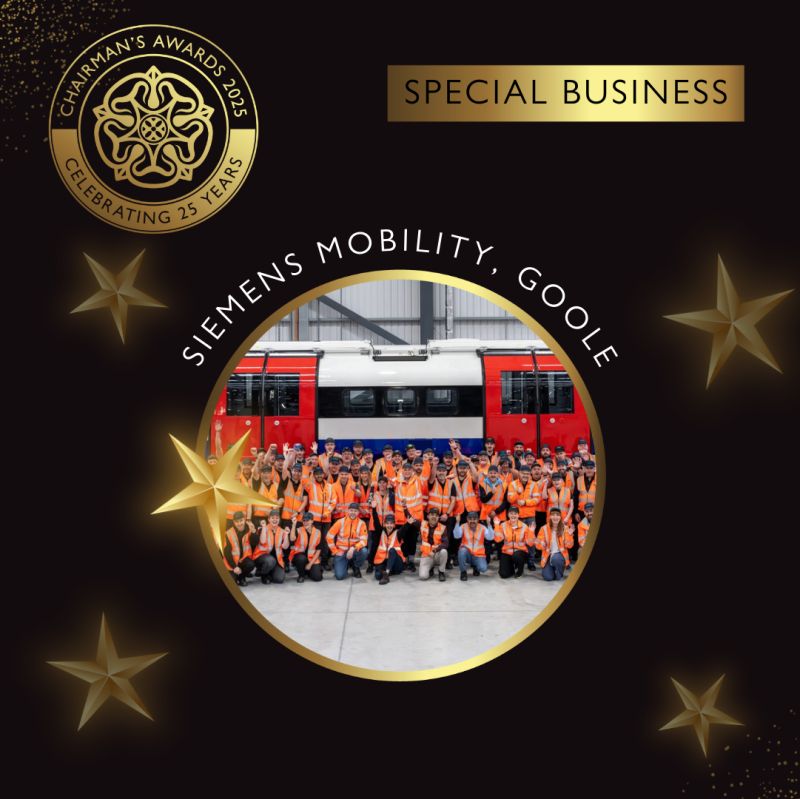 Graphic to show the Siemens Mobility Award